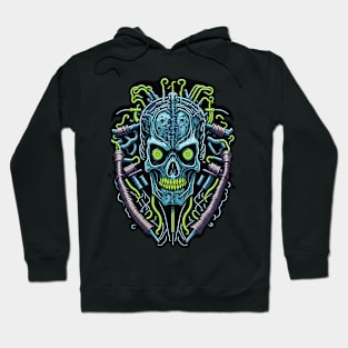 Cyborg Heads S03 D34 Hoodie